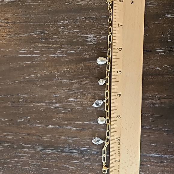 Swarovski Crystal Gold Charm Bracelet - Picture 5 of 9